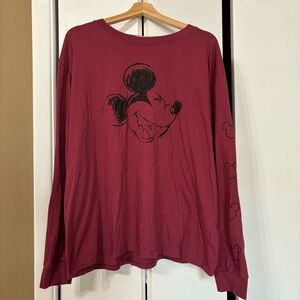 Disney Mickey Mouse long sleeved shirt